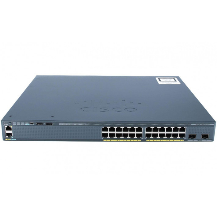 Коммутатор Catalyst 2960-X 24 GigE  4 x 1G SFP  LAN Base