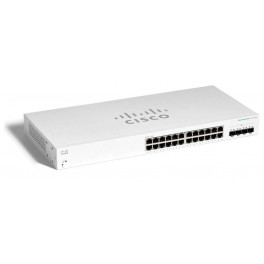 Коммутатор CBS220 Smart 24-port GE, 4x10G SFP+