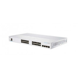 Коммутатор CBS250 Smart 24-port GE, 4x10G SFP+