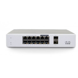 Коммутатор Meraki MS130-12X Cloud Mgd. 8GE + 4x(2.5GE) 240W PoE Switch